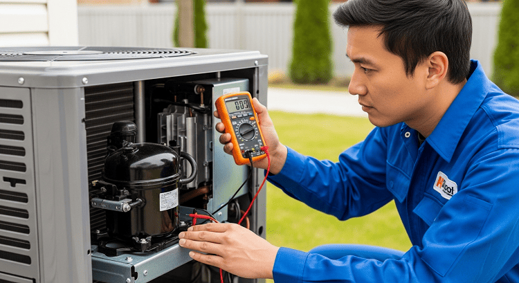 Máy nén (Block) không hoạt động