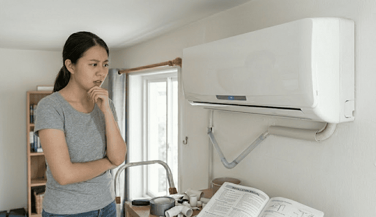 Điều hòa lắp đặt sai kỹ thuật ngay từ đầu