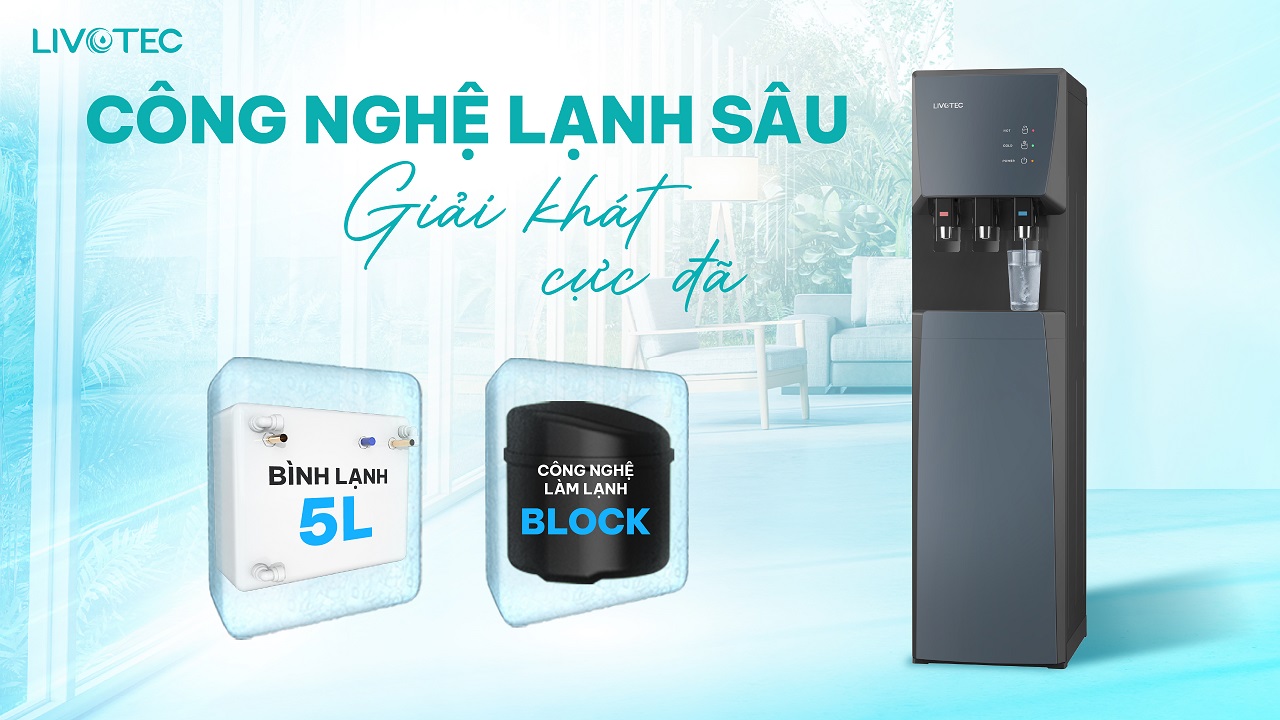 Livotec LD206NS làm lạnh sâu Block