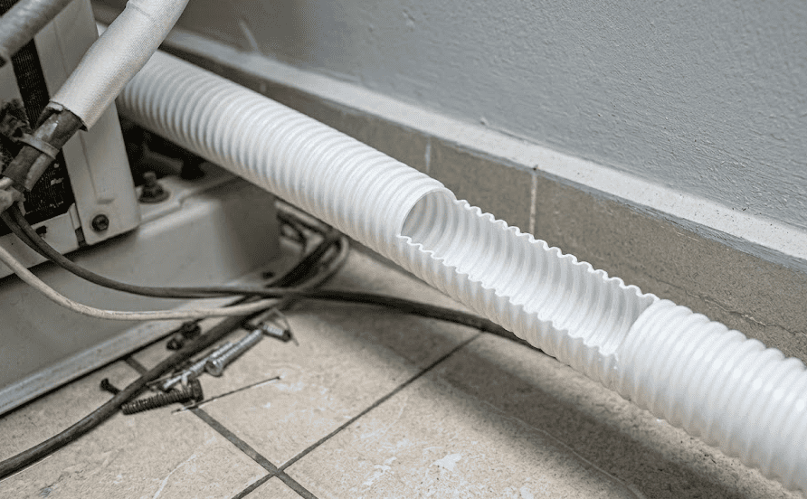 Kiểm tra ống thoát nước điều hòa